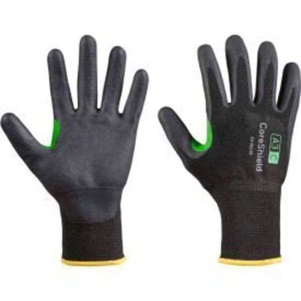 Coreshield, 13 Gauge Hppe/Basalt Black Liner, Nitrile Micro-Foam Black Coating, A3/C 4X43C A3, Honeywell North, Mfr#: 23-0513B/6XS
